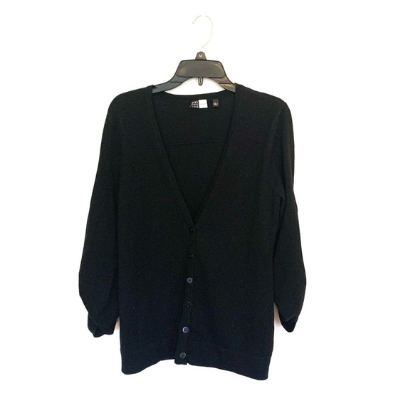 Saks Fifth Avenue Sweaters - Saks Fifth Avenue Threads 100% Merino Wool Button Front Cardigan Sweater Size L
